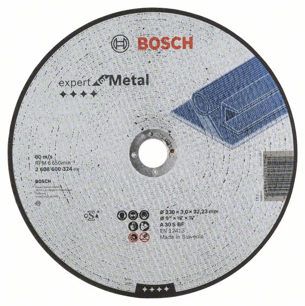 Rovný rezací kotúc Expert for Metal A 30 S BF, 230 mm, 3,0 mm